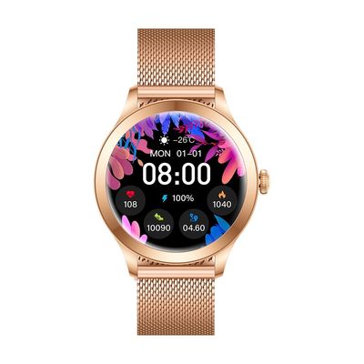 comprar KW10 Max Lady estilo clásico Smartwatch de 1,3 pulgadas Salud de la Mujer Smart Watch a prueba de agua Fabricación en línea