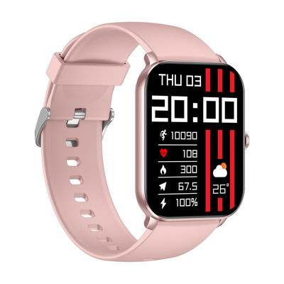 comprar KW105PRO-M Reloj inteligente de forma cuadrada Bluetooth llamando Reloj inteligente pantalla amortiguada Fabricación en línea