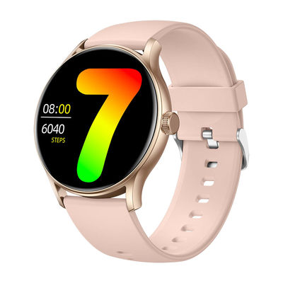 comprar KW222C-PRO Mujeres Reloj inteligente elegante Impermeable IP68 Reloj inteligente de forma circular Fabricación en línea