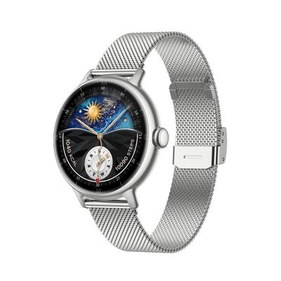 comprar KW60A Max Lady estilo clásico Smartwatch 1.19 pulgadas Salud de la mujer Smart Watch IP68 Inmune al agua GPS Deportes Lady Smartwatch Fabricación en línea