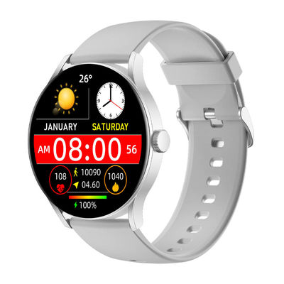 KW218B Ronda forma Smart Watch AMOLED Display Smartwatch elegante para mujer