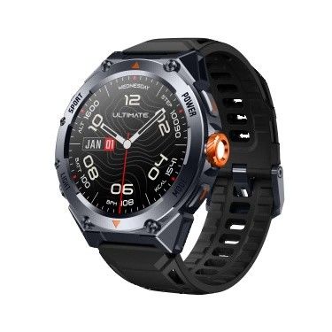 KW360 AMOLED GPS & AI Smartwatch con actividad en tiempo real y rastreadores de sueño AI Q&A 5ATM a prueba de agua