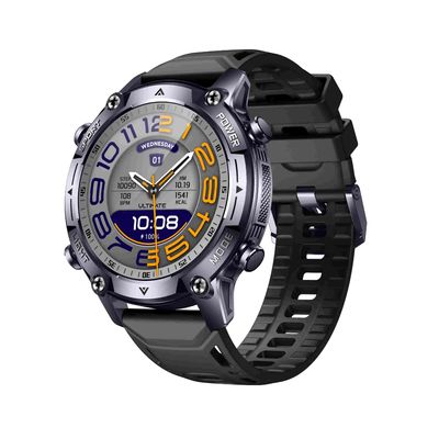 KW350 AMOLED AI Smartwatch con actividad en tiempo real y rastreadores de sueño AI Q&A 5ATM a prueba de agua