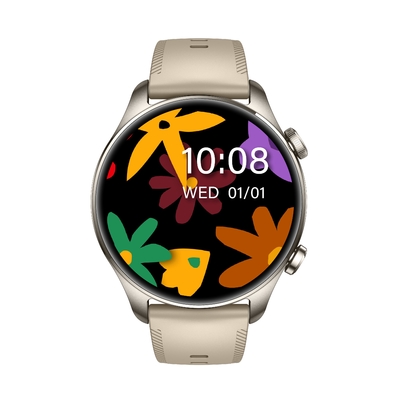 Reloj inteligente GPS para mujeres pantalla AMOLED IP68 resistente al agua